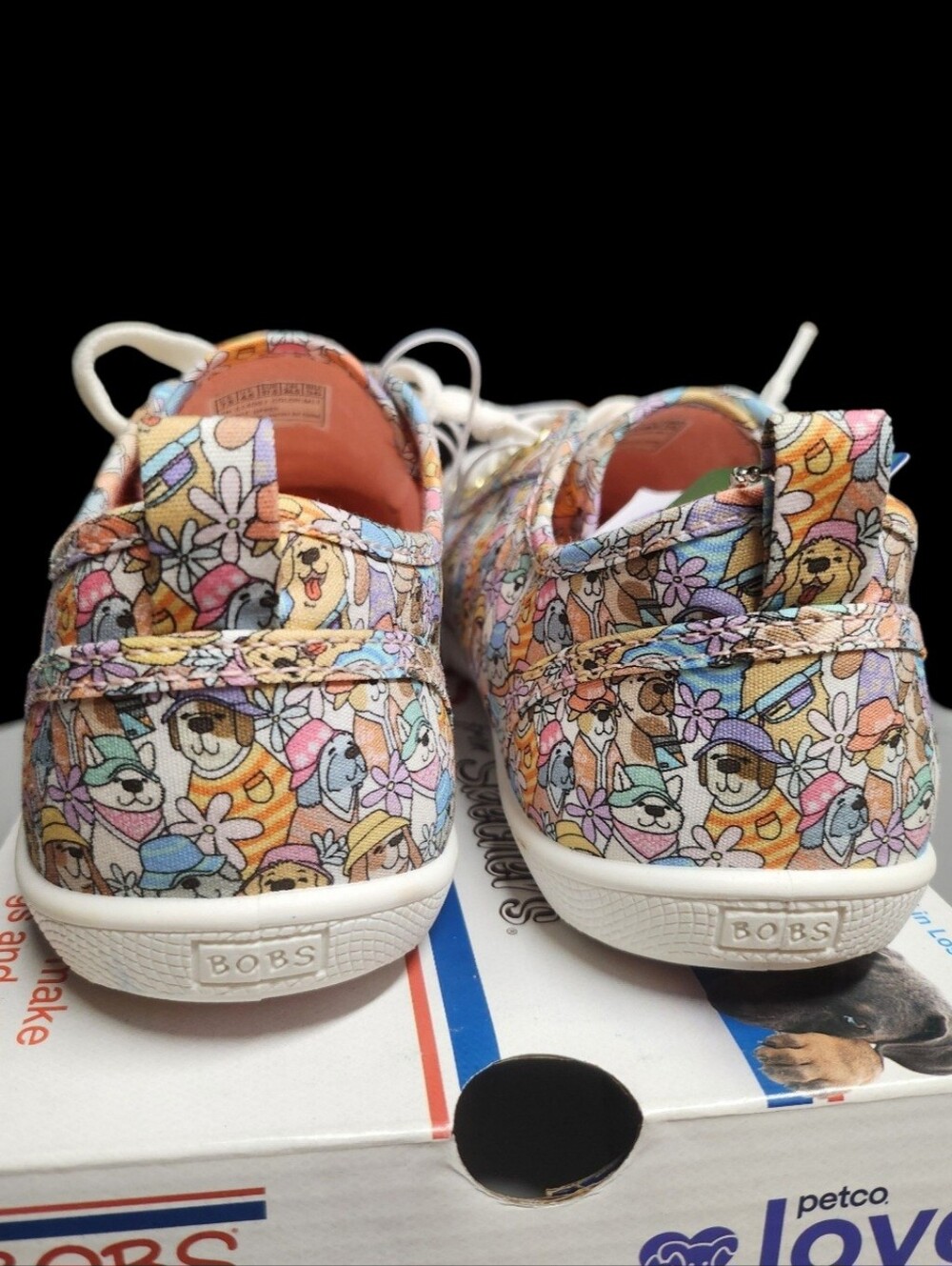 Bobs By Skechers Women's B Cute - Pup Freshness Slip-On Casual Sneakers Size 7.5 - Picture 8 of 11